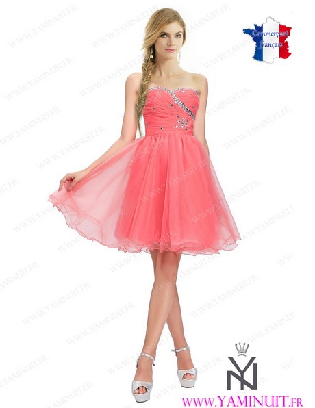 Robe de soirée rose courte robe-de-soire-rose-courte-42_14