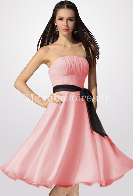 Robe de soirée rose courte robe-de-soire-rose-courte-42_4