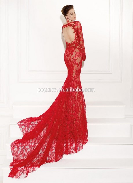 Robe longue rouge dentelle robe-longue-rouge-dentelle-38_3