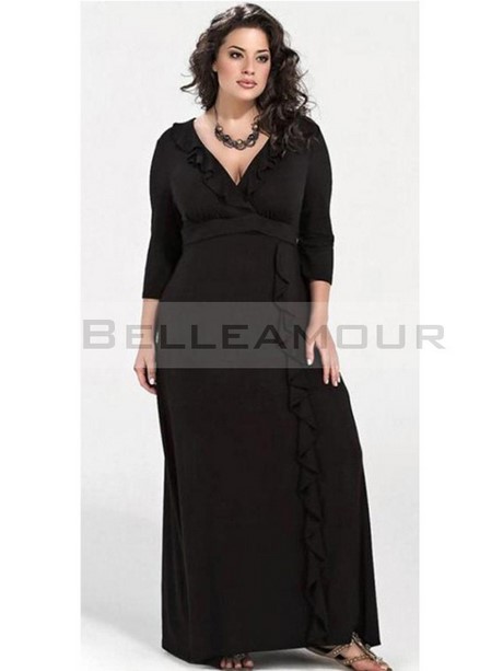 Robe noire longue avec manches robe-noire-longue-avec-manches-89_11