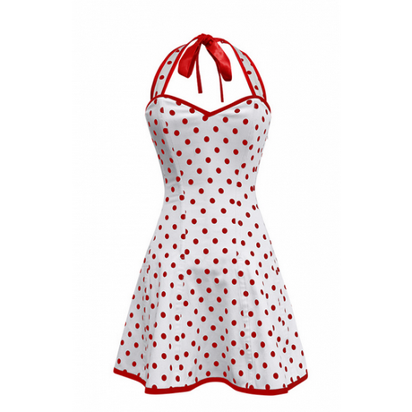 Robe à pois rouge robe-pois-rouge-84