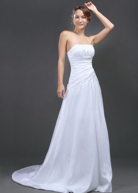 Robe blanche simple