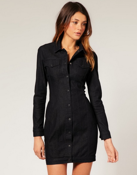 Robe chemise noire robe-chemise-noire-97_18