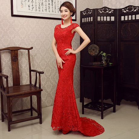 Robe de soirée dentelle rouge robe-de-soire-dentelle-rouge-15_20