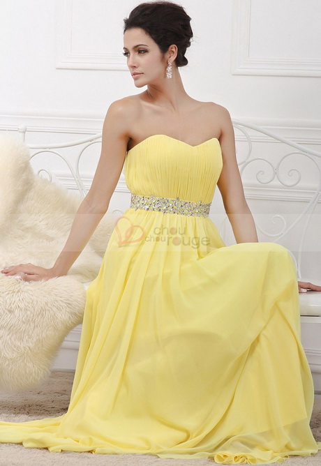 Robe de soiree jaune robe-de-soiree-jaune-47_17