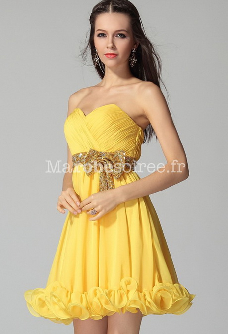 Robe de soiree jaune robe-de-soiree-jaune-47_18