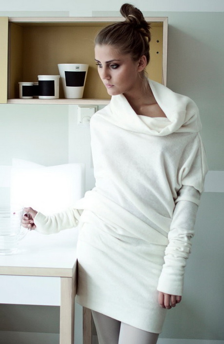 Robe en laine blanche robe-en-laine-blanche-71