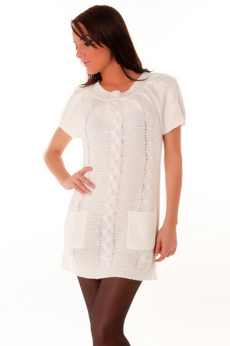 Robe en laine blanche robe-en-laine-blanche-71_3