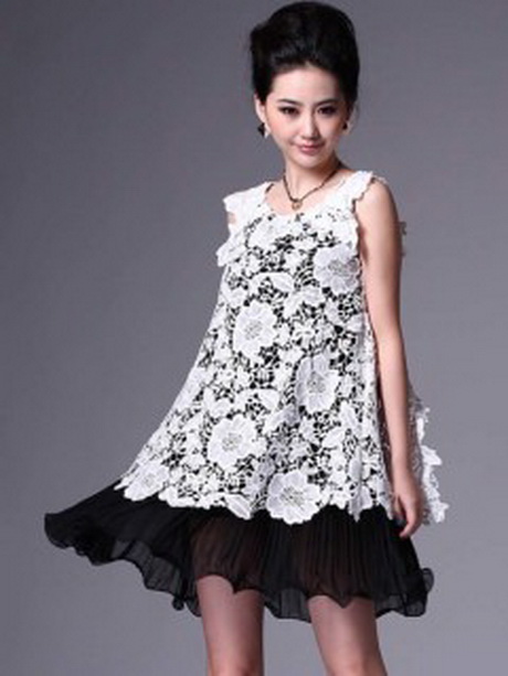 Robe noir et blanche chic robe-noir-et-blanche-chic-16