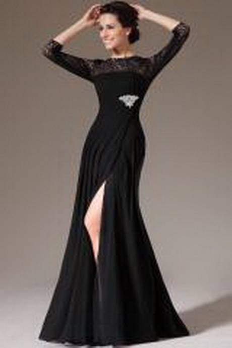 Robe noire de soirée longue robe-noire-de-soire-longue-73_14