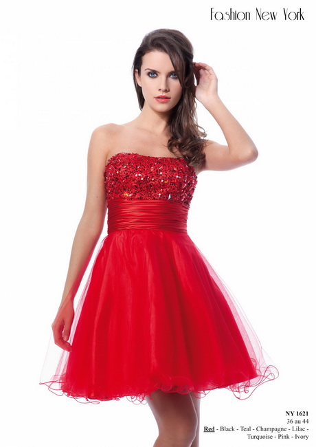 Robe rouge bustier robe-rouge-bustier-26_13