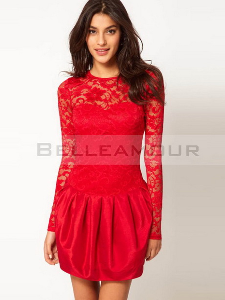 Robe rouge courte robe-rouge-courte-70_15