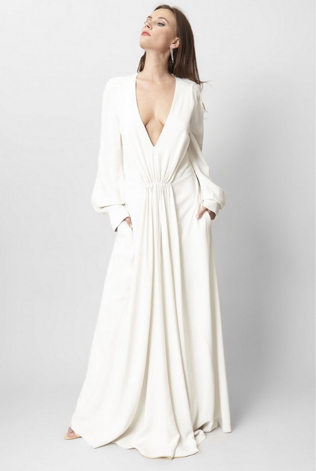 Robes longue blanche