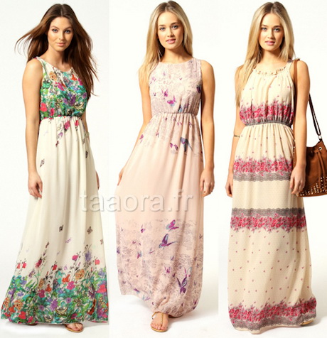 Robes longues hippie chic