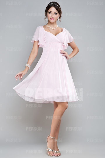 Robe courte rose pour mariage robe-courte-rose-pour-mariage-77_15