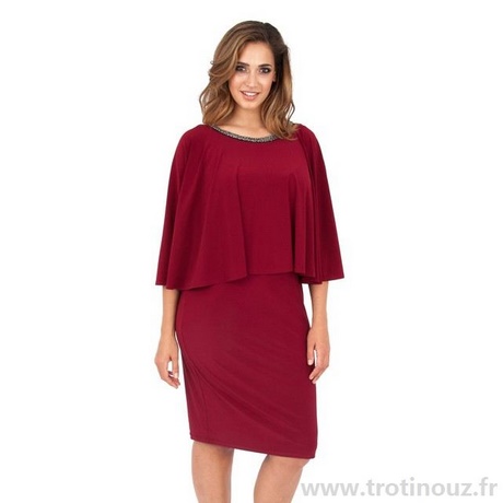 Robe genoux manches longues