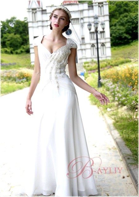 Robe longue blanche pour mariage robe-longue-blanche-pour-mariage-23_16