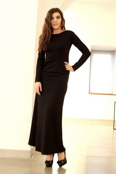 Robe noir longue simple robe-noir-longue-simple-81_2