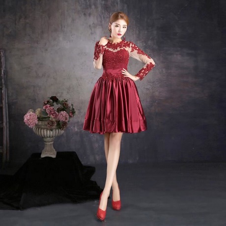 Robe rouge courte mariage robe-rouge-courte-mariage-77_8