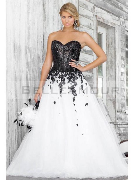 Robe de mariée noire et blanche robe-de-mariee-noire-et-blanche-62_13