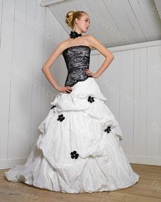 Robe de mariée noire et blanche robe-de-mariee-noire-et-blanche-62_17
