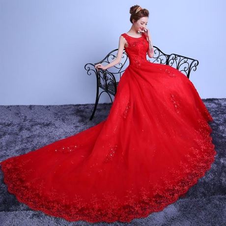 Robe rouge de mariee robe-rouge-de-mariee-83