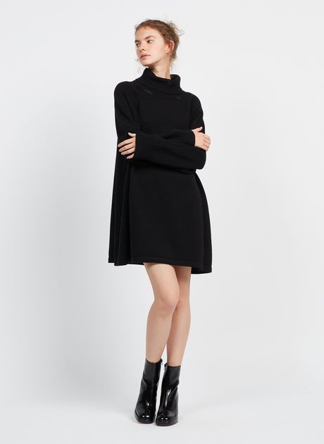 Robe courte en laine noire robe-courte-en-laine-noire-31_14