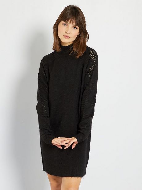 Robe courte en laine noire robe-courte-en-laine-noire-31_2