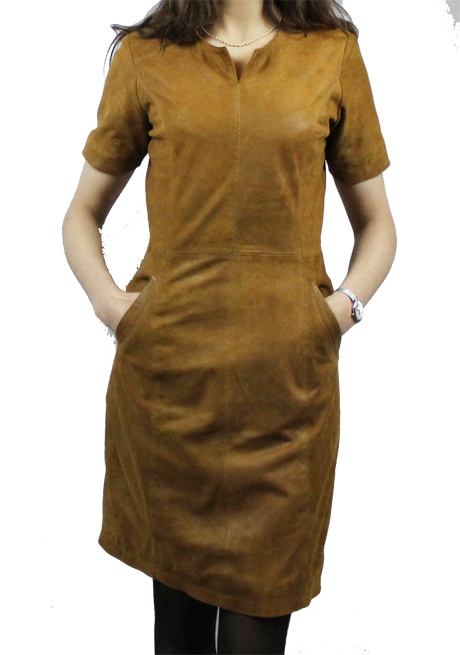 Robe en cuir marron robe-en-cuir-marron-84