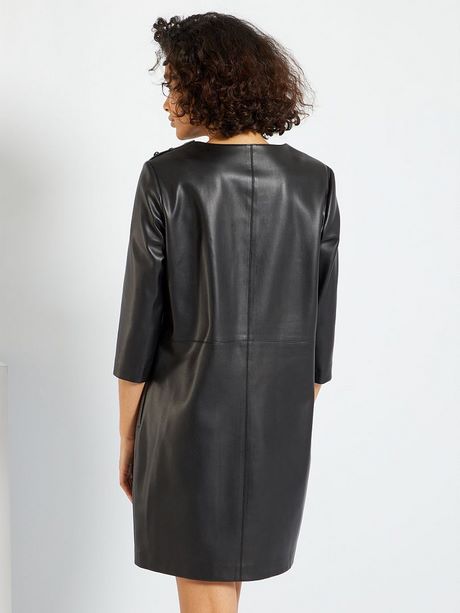 Robe en cuir noir pour femme robe-en-cuir-noir-pour-femme-89_4