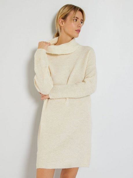 Robe en laine avec col roulé robe-en-laine-avec-col-roule-65_7
