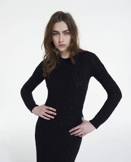 Robe en laine noir robe-en-laine-noir-34_8