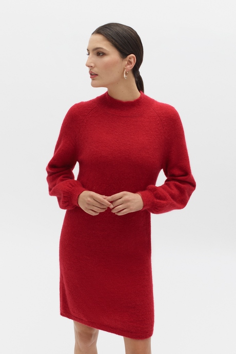 Robe en laine rouge robe-en-laine-rouge-95_2