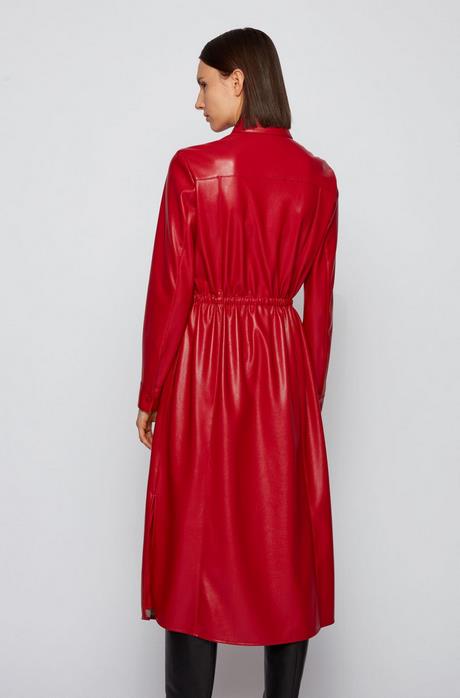 Robe en simili cuir rouge robe-en-simili-cuir-rouge-79_3