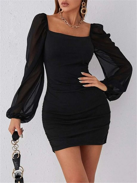 Robe noir moulante courte robe-noir-moulante-courte-75_3