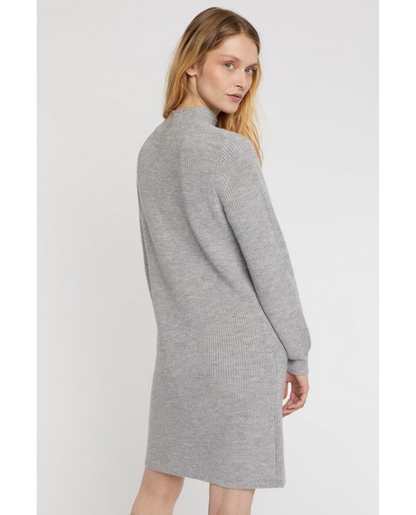 Robe pull grise manche longue robe-pull-grise-manche-longue-10_3