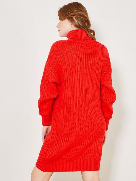 Robe pull laine rouge robe-pull-laine-rouge-01