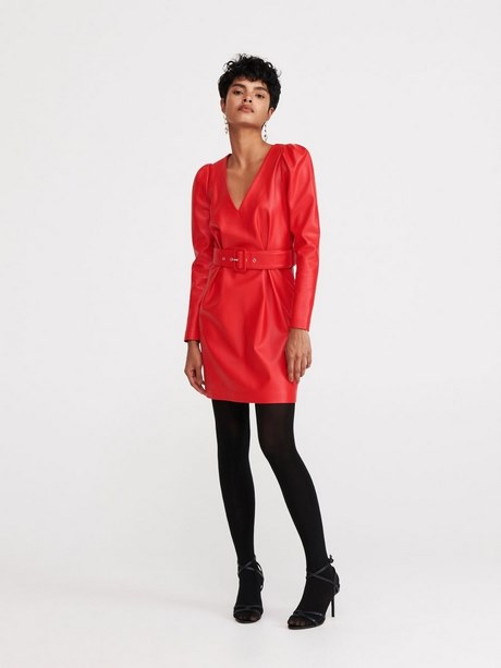 Robe rouge en cuir robe-rouge-en-cuir-42_9