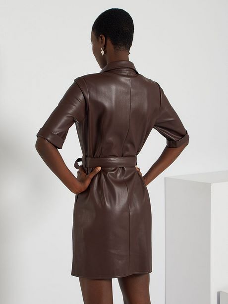 Robe simili cuir marron robe-simili-cuir-marron-73_15