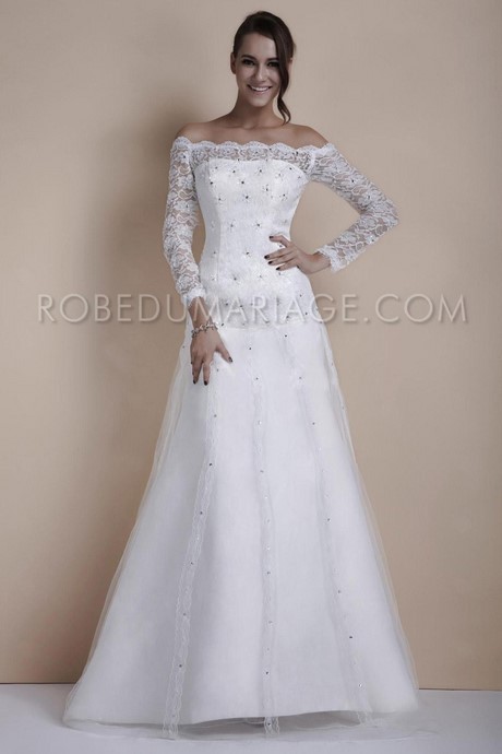 Robe blanche dentelle mariage civil robe-blanche-dentelle-mariage-civil-41_5