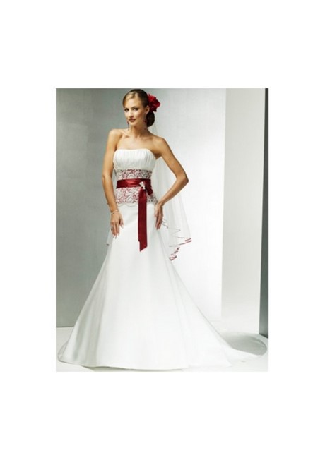 Robe de mariée rouge et blanche courte robe-de-marie-rouge-et-blanche-courte-84_16