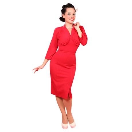 Robe rouge année 50 robe-rouge-anne-50-39_12