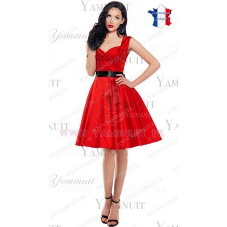 Robe rouge année 50 robe-rouge-anne-50-39_19
