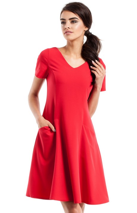 Robe rouge manches courtes robe-rouge-manches-courtes-12_14