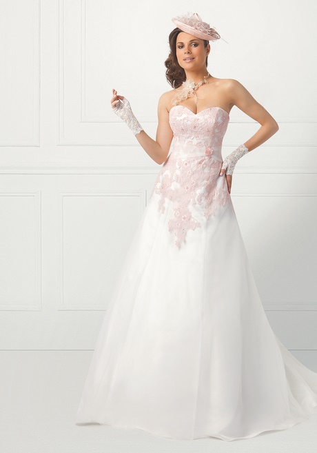 Robe de mariée blanche et rose robe-de-marie-blanche-et-rose-35_13
