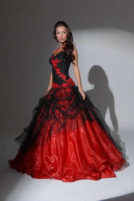 Robe de mariée couleur rouge robe-de-marie-couleur-rouge-42