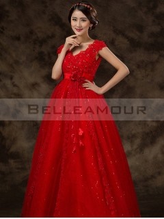 Robe de mariée rouge dentelle robe-de-marie-rouge-dentelle-84_5