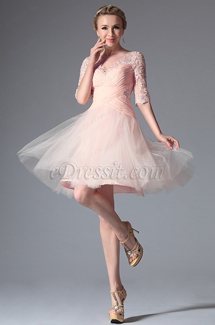Robe habillée rose robe-habille-rose-82_13