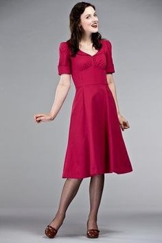 Robe rouge retro robe-rouge-retro-63_14