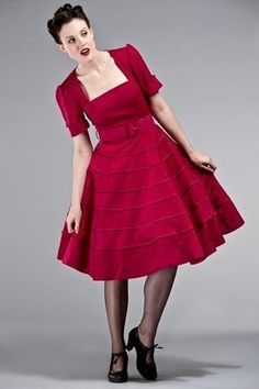 Robe rouge retro robe-rouge-retro-63_16